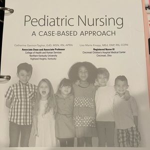 Pediatric Nursing printed text book